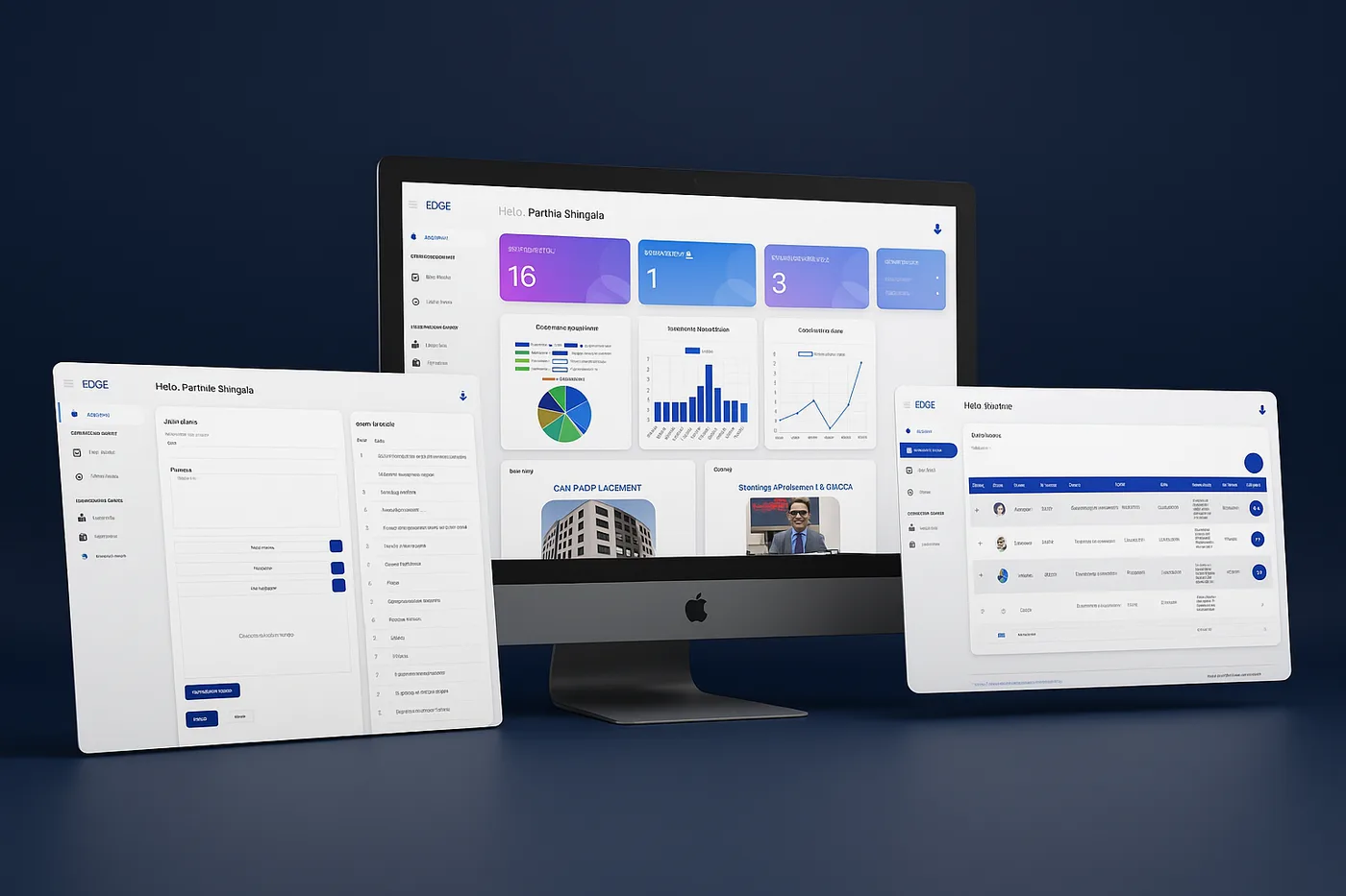 Edge e-Bulletin interface
