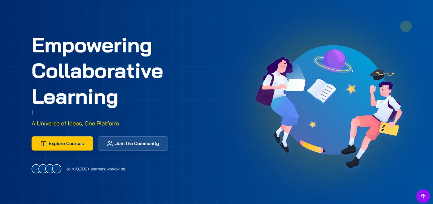 LearnVerse interface